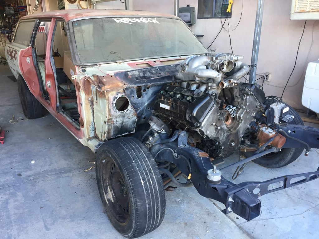 crown vic frame swap with 5.4 4v engine